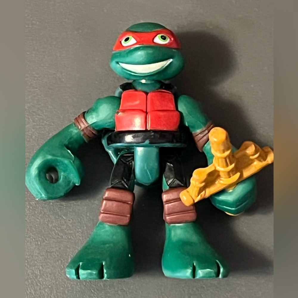 Raphel Dojo Action Figure - Red and Green
